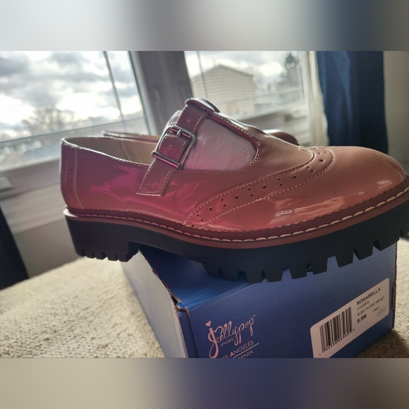 Jellypop LA Rosabella Rose Patent Shoes - Picture 2 of 10